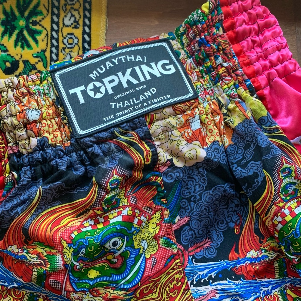 TOPKING Yak, Naga & Khon Muay Thai shorts